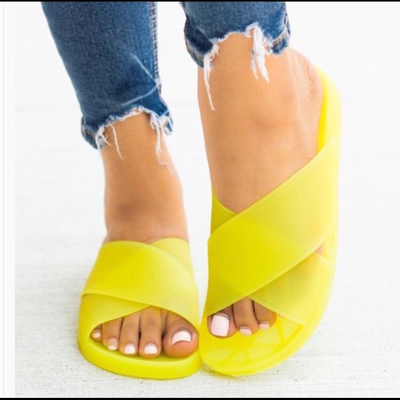 Forever Link Shoes - Neon Slides | New